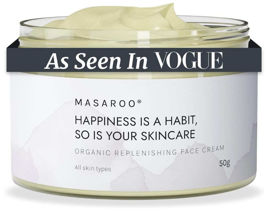 Masaroo Organic Replenishing Face Cream