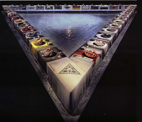 Judy Chicago - "The Dinner Party"