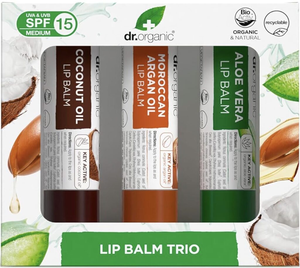 Dr Organic Lip Balm SPF 15