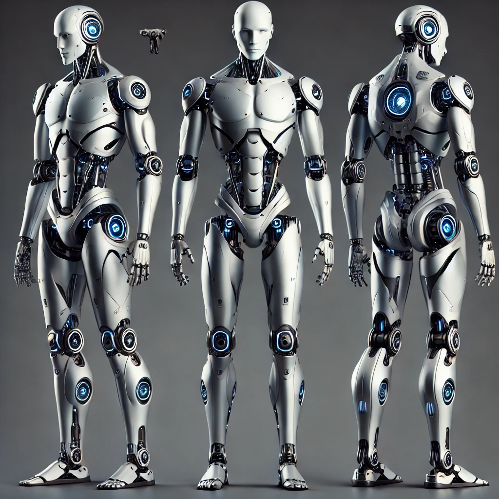 Humanoid 3D robot